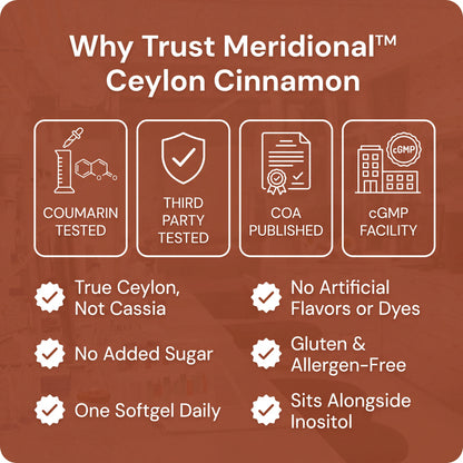 Ceylon Cinnamon 7200mg equivalent with MCT Oil